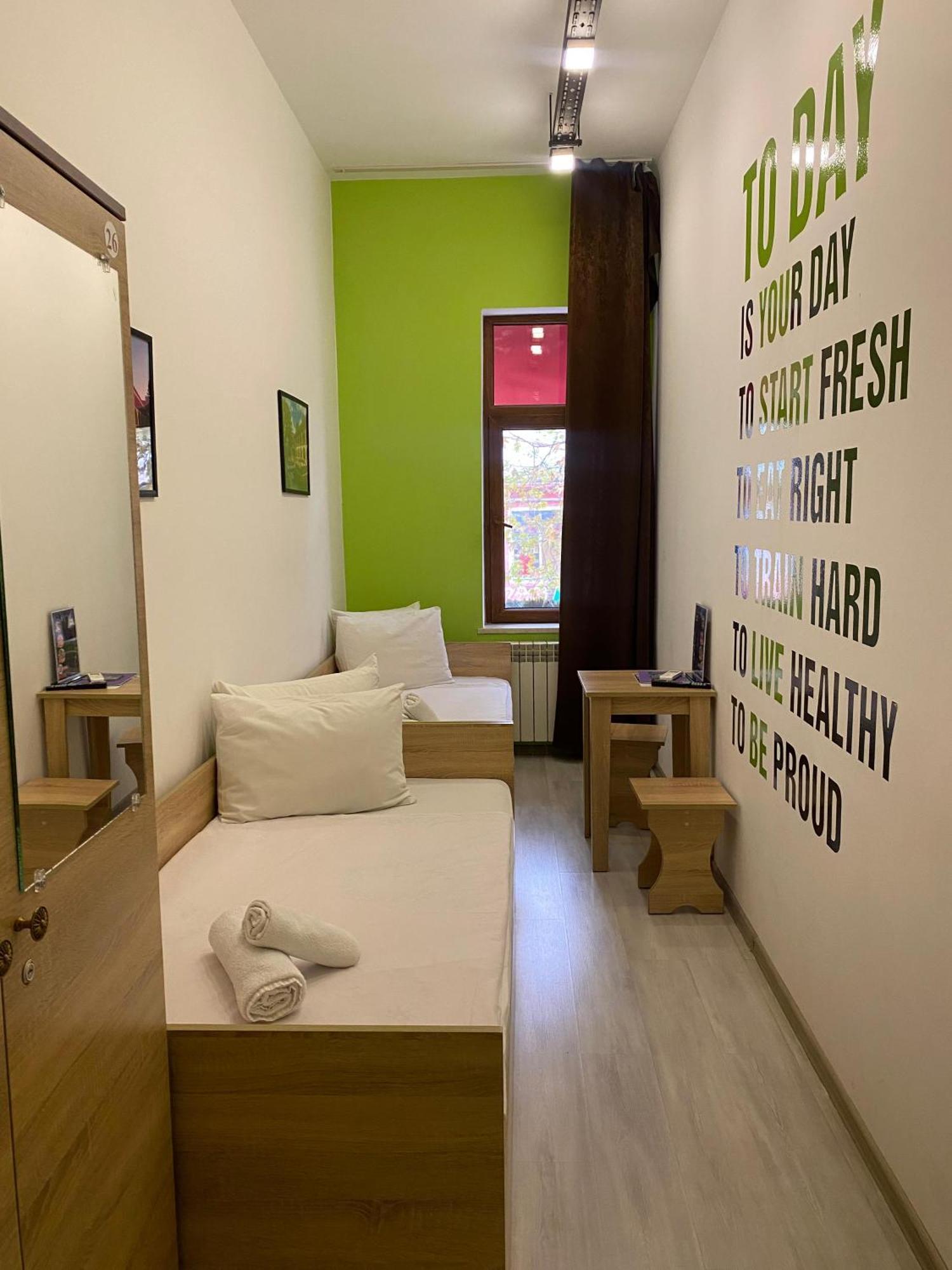 Central Hostel Şǝki Exterior foto